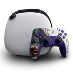 Custom DualSense Edge controller Joker design