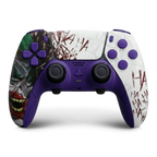 Custom DualSense Edge controller Joker design