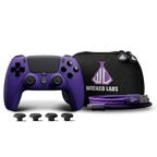 Purple custom PS5 controller