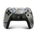 Silver custom PS5 controller
