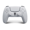 White custom PS5 controller