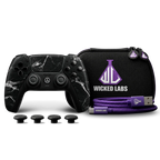 Custom PS5 Max Controller – Black Marble