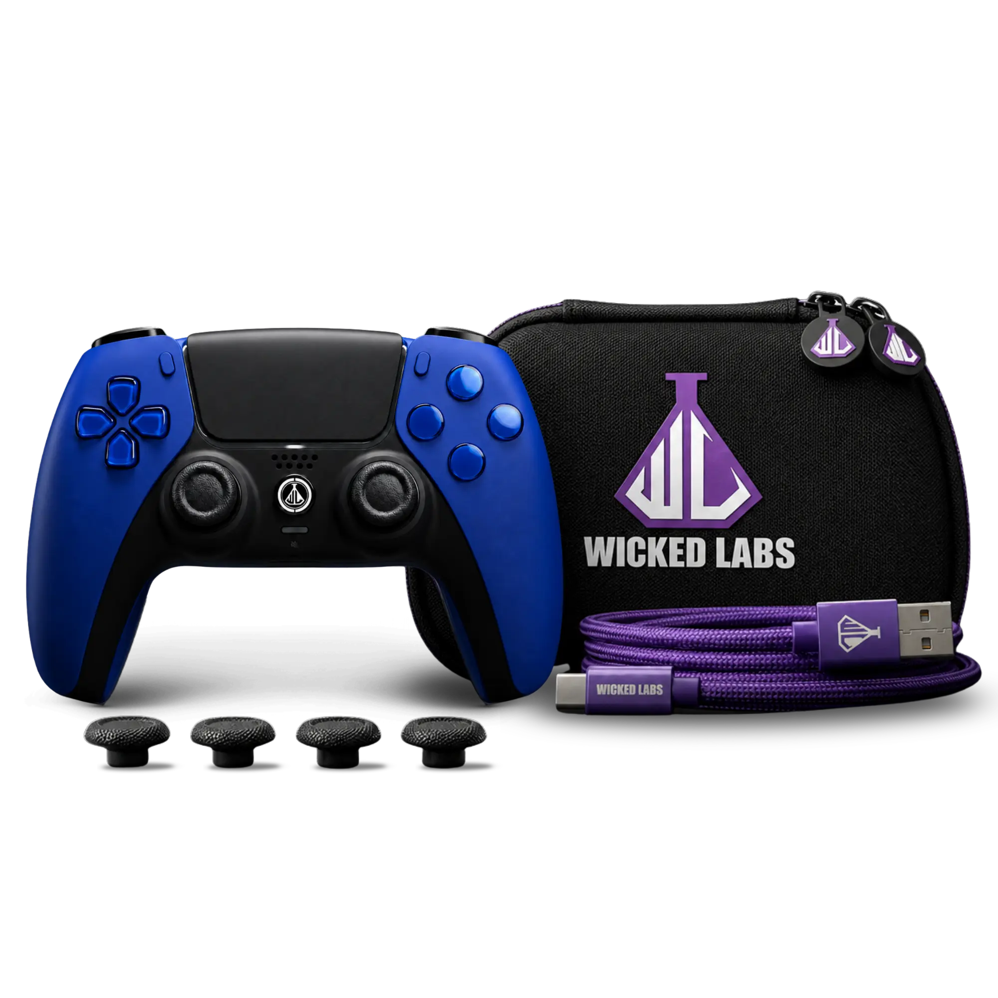 Custom PS5 Pro Controller – Blue