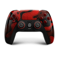 Custom PS5 Pro Controller – Red Camo