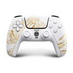 Custom PS5 Pro Controller – White Wave