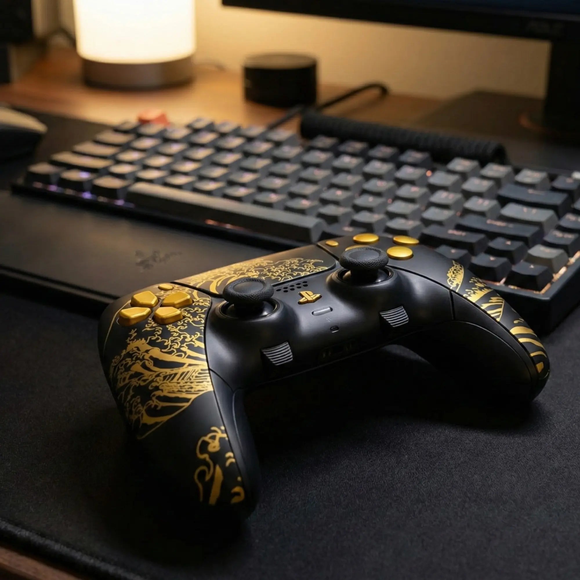 Abstract design DualSense Edge controller