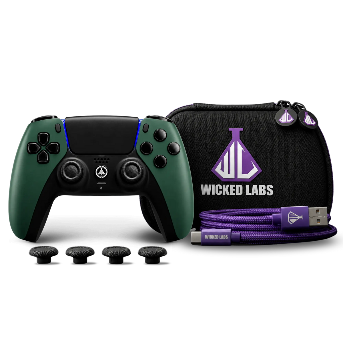 Marius 8K PS5 PRO Controller - Royal Green