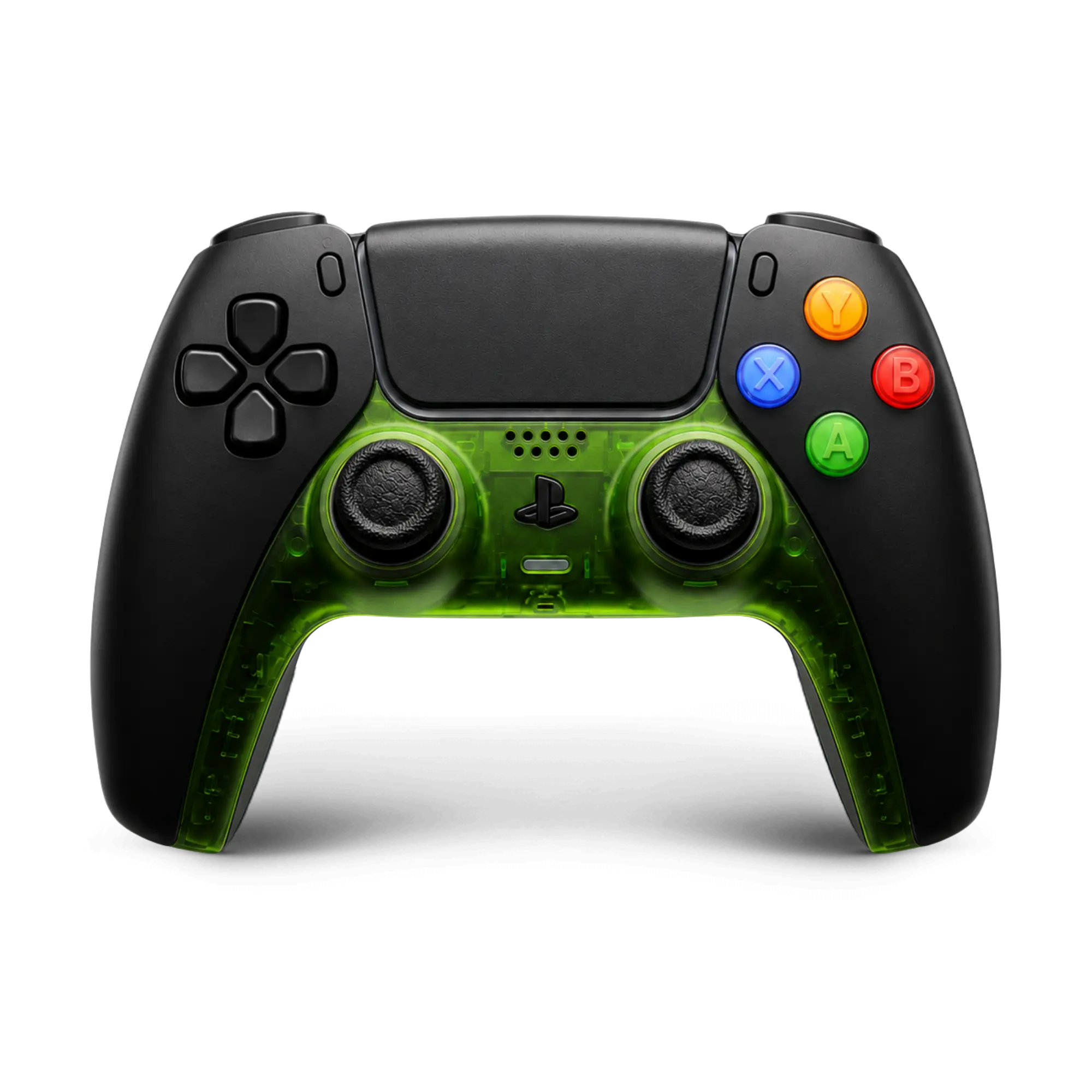Retro Black PS5 Controller