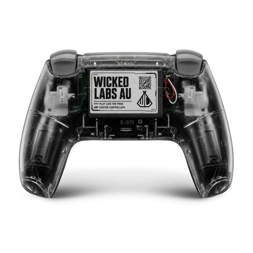 Retro Aqua PS5 Controller