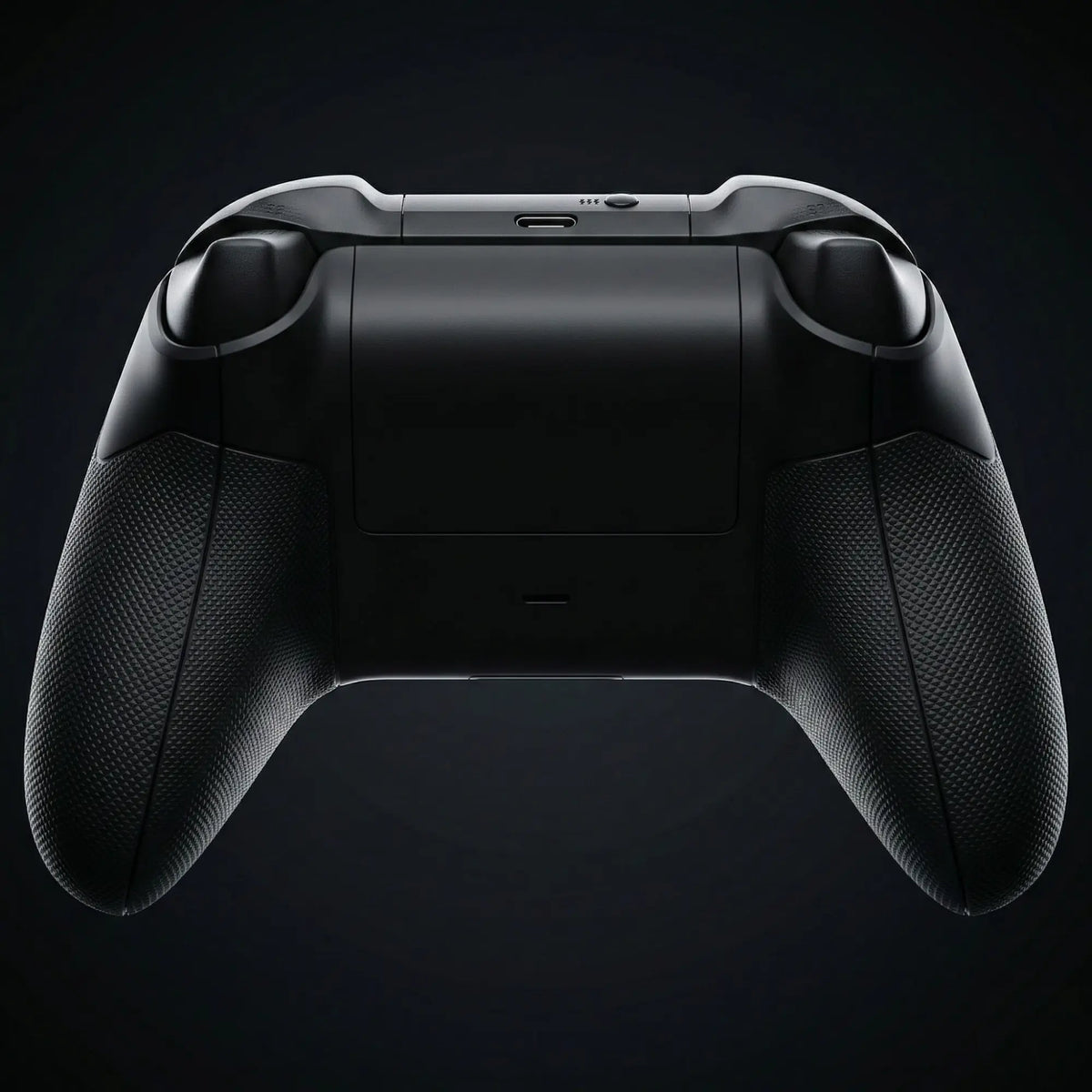 Stealth black Xbox custom controller