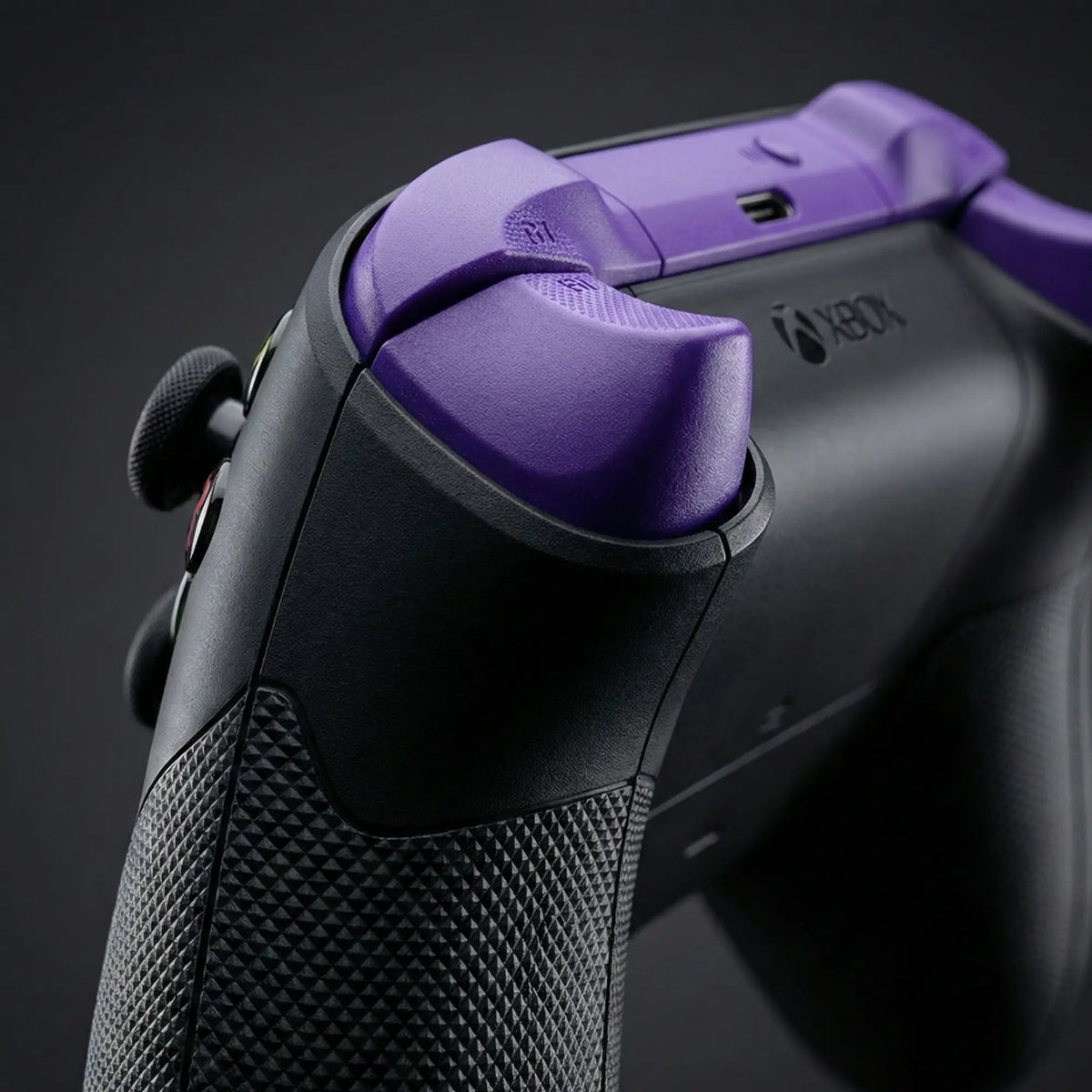 Custom Xbox controller blue and gold design